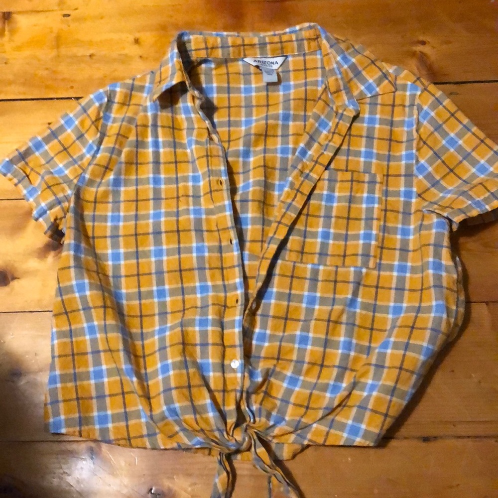 plaid shirt